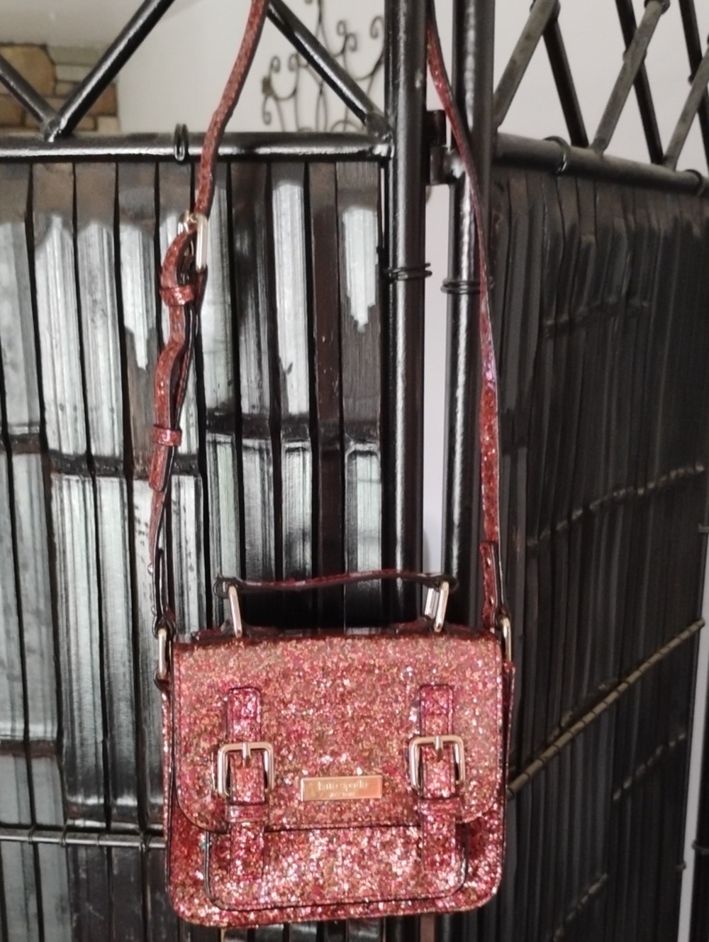 Kate Spade Multicolor Glitter Mini Satchel Shoulder Bag - Picture 3 of 9